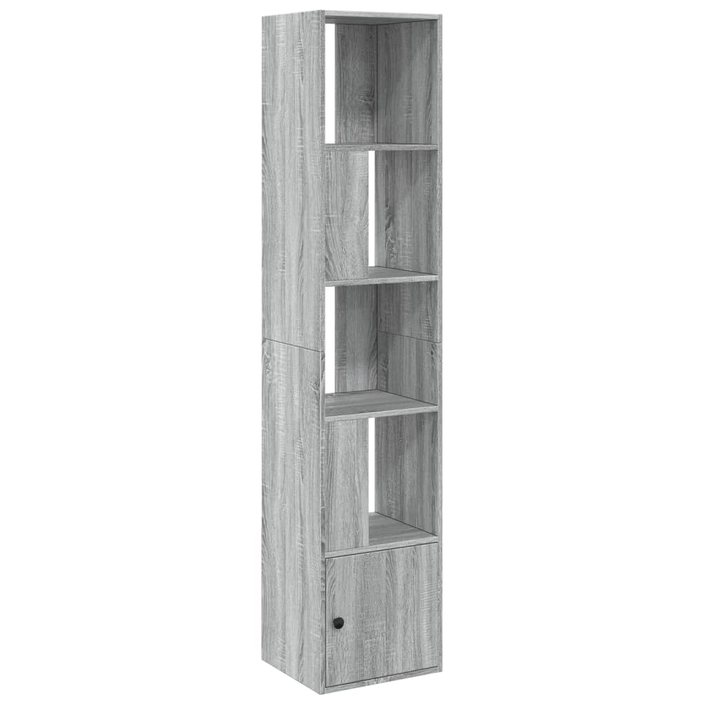 vidaXL Estantería de madera de ingeniería gris Sonoma 40x36x189 cm