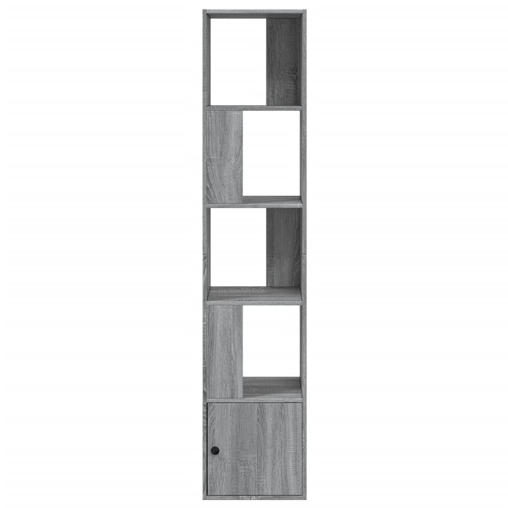 vidaXL Estantería de madera de ingeniería gris Sonoma 40x36x189 cm