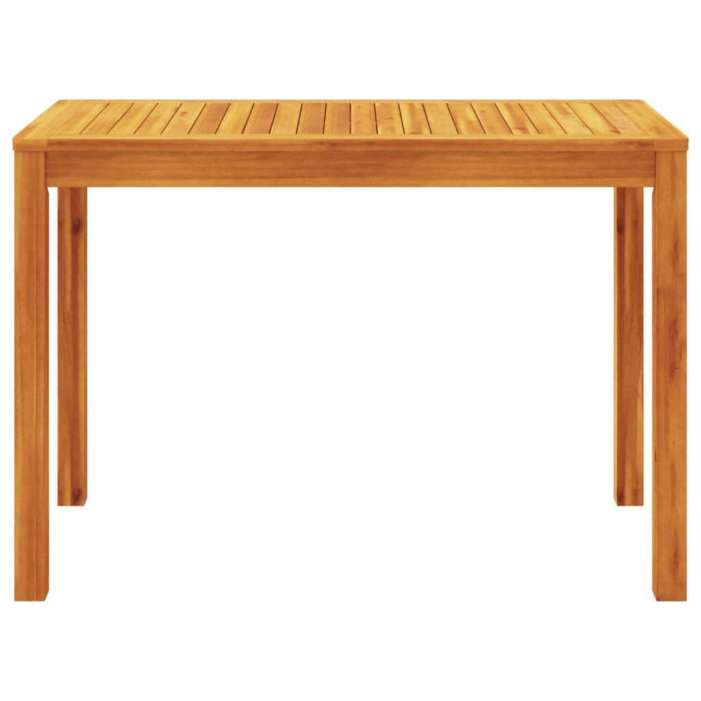 vidaXL Juego de comedor de jardín 3 piezas madera maciza de acacia