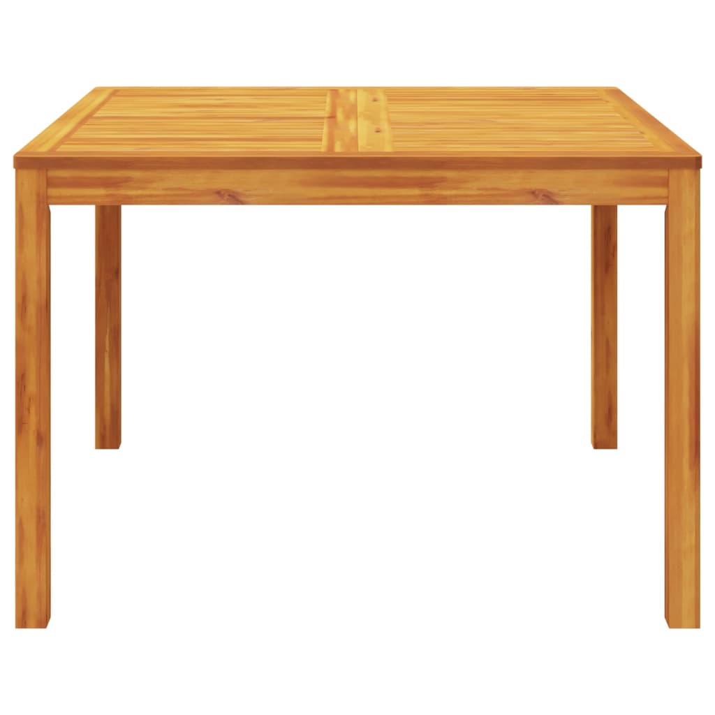 vidaXL Juego de comedor de jardín 3 piezas madera maciza de acacia