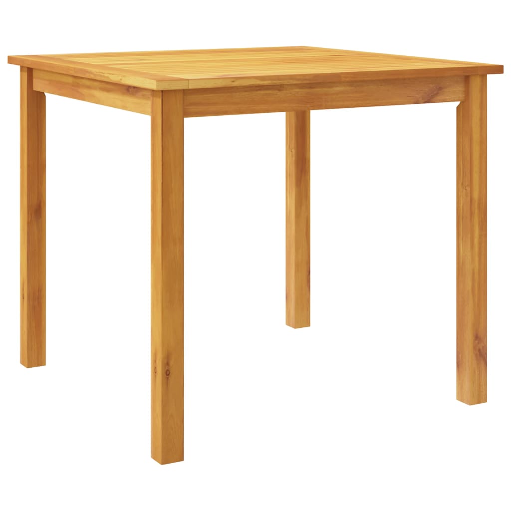 vidaXL Juego de comedor de jardín 3 piezas madera maciza de acacia