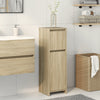 vidaXL Armario de baño madera contrachapada color roble 30x30x95 cm