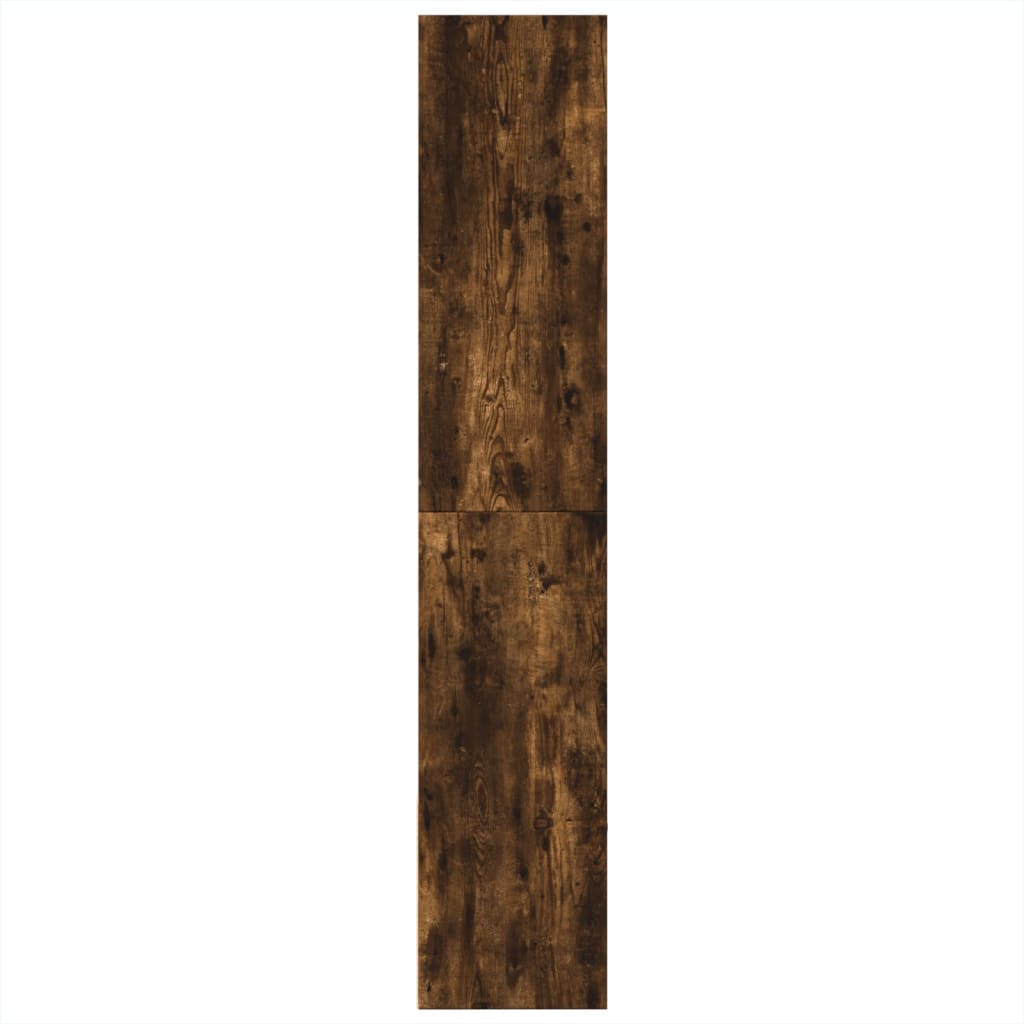 vidaXL Estantería madera de ingeniería roble ahumado 100x36x189 cm