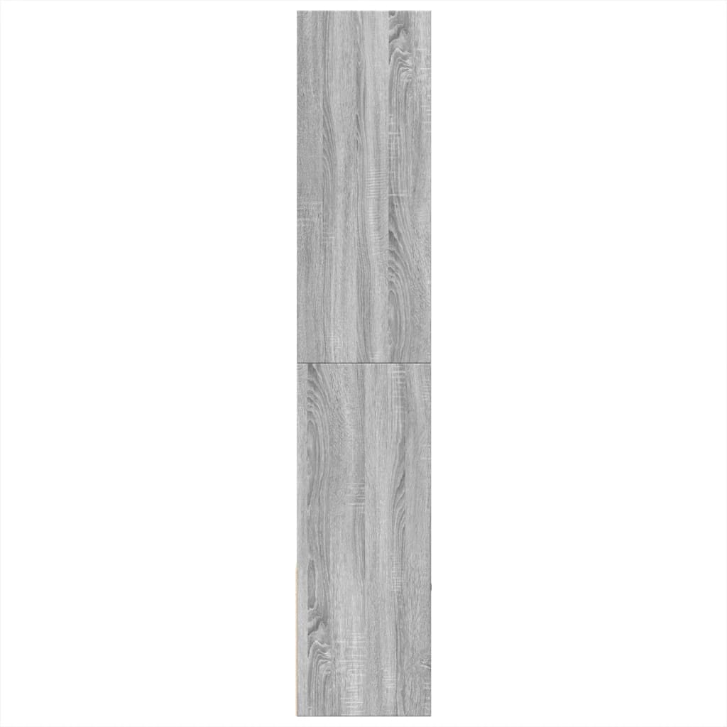 vidaXL Estantería madera de ingeniería gris Sonoma 100x36x189 cm