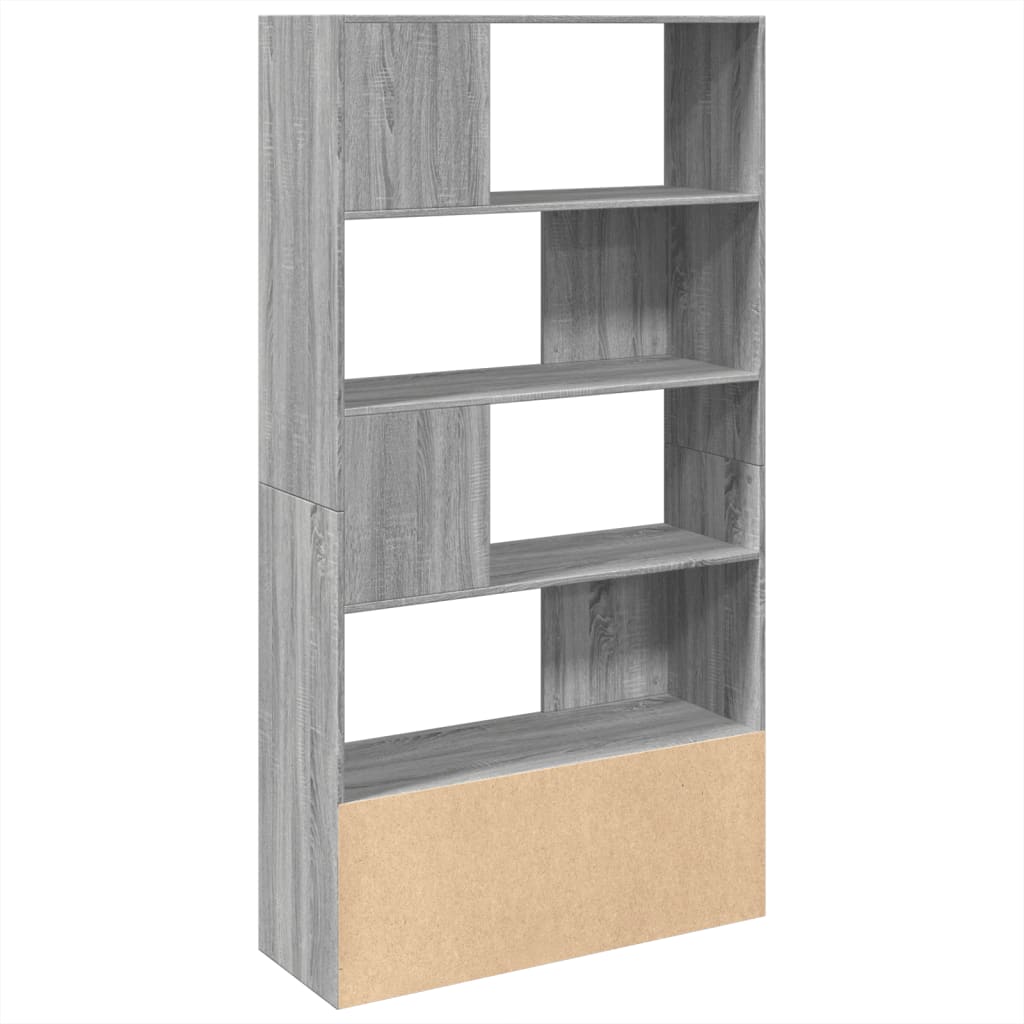 vidaXL Estantería madera de ingeniería gris Sonoma 100x36x189 cm