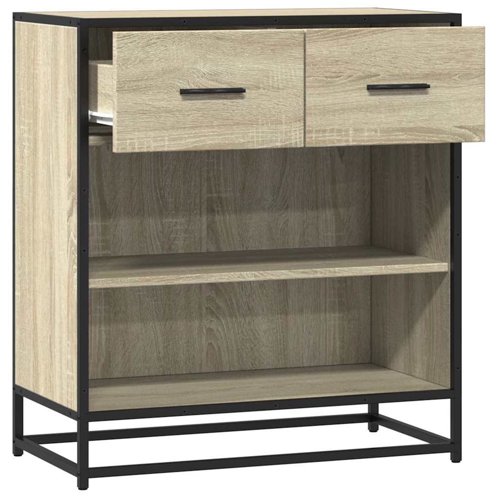 vidaXL Aparador madera ingeniería roble Sonoma 68x35x76 cm