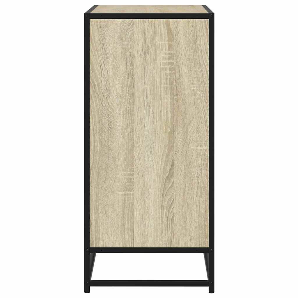 vidaXL Aparador madera ingeniería roble Sonoma 68x35x76 cm