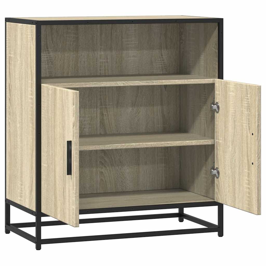 vidaXL Aparador madera ingeniería roble Sonoma 68x35x76 cm