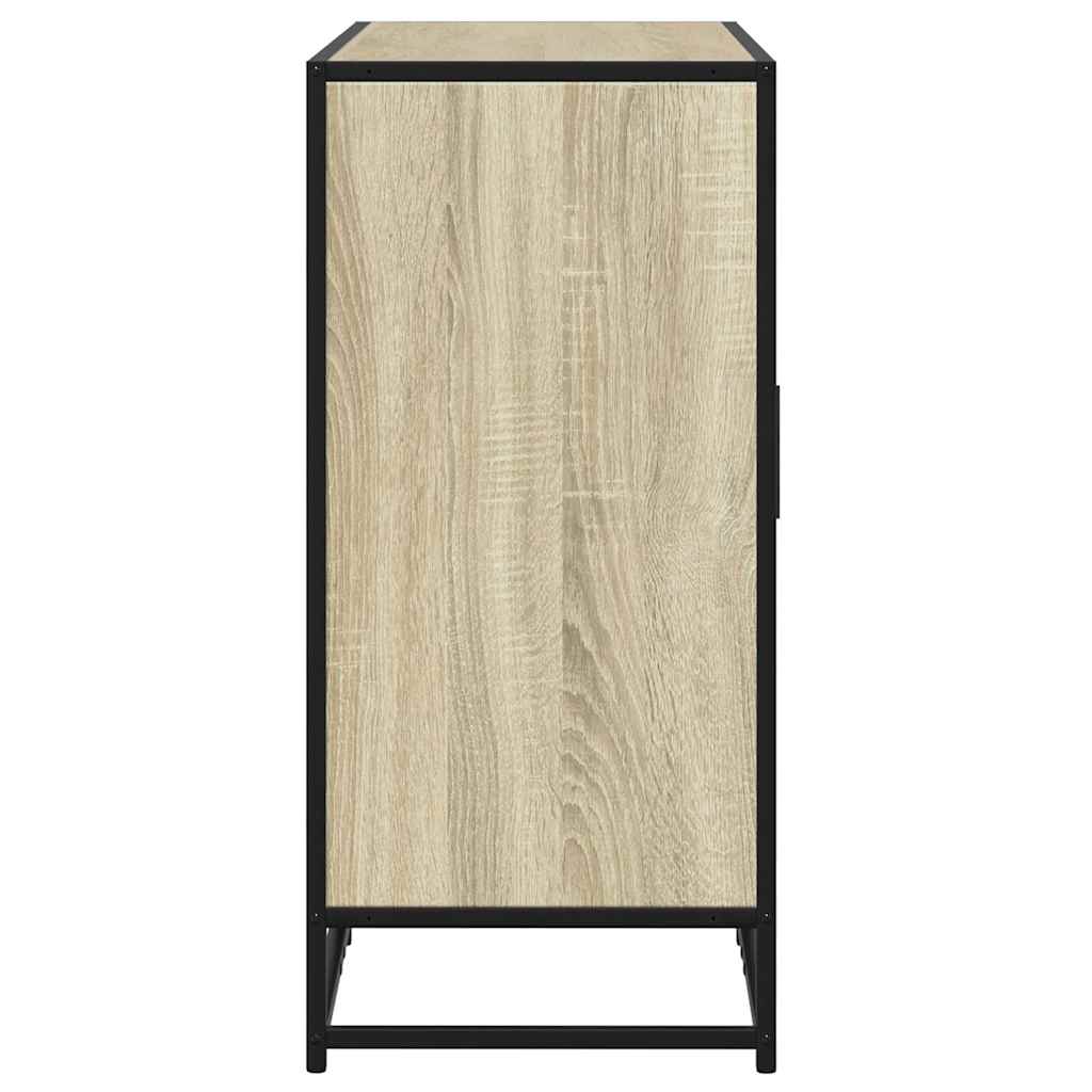 vidaXL Aparador madera de ingeniería roble sonoma 94x35x76 cm