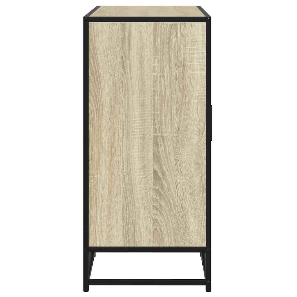 vidaXL Aparador de madera de ingeniería roble Sonoma 92x35x76 cm