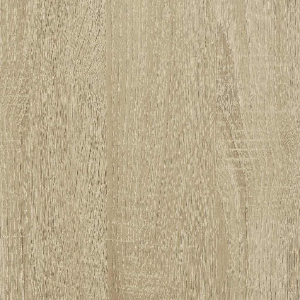 vidaXL Aparador de madera de ingeniería roble Sonoma 92x35x76 cm