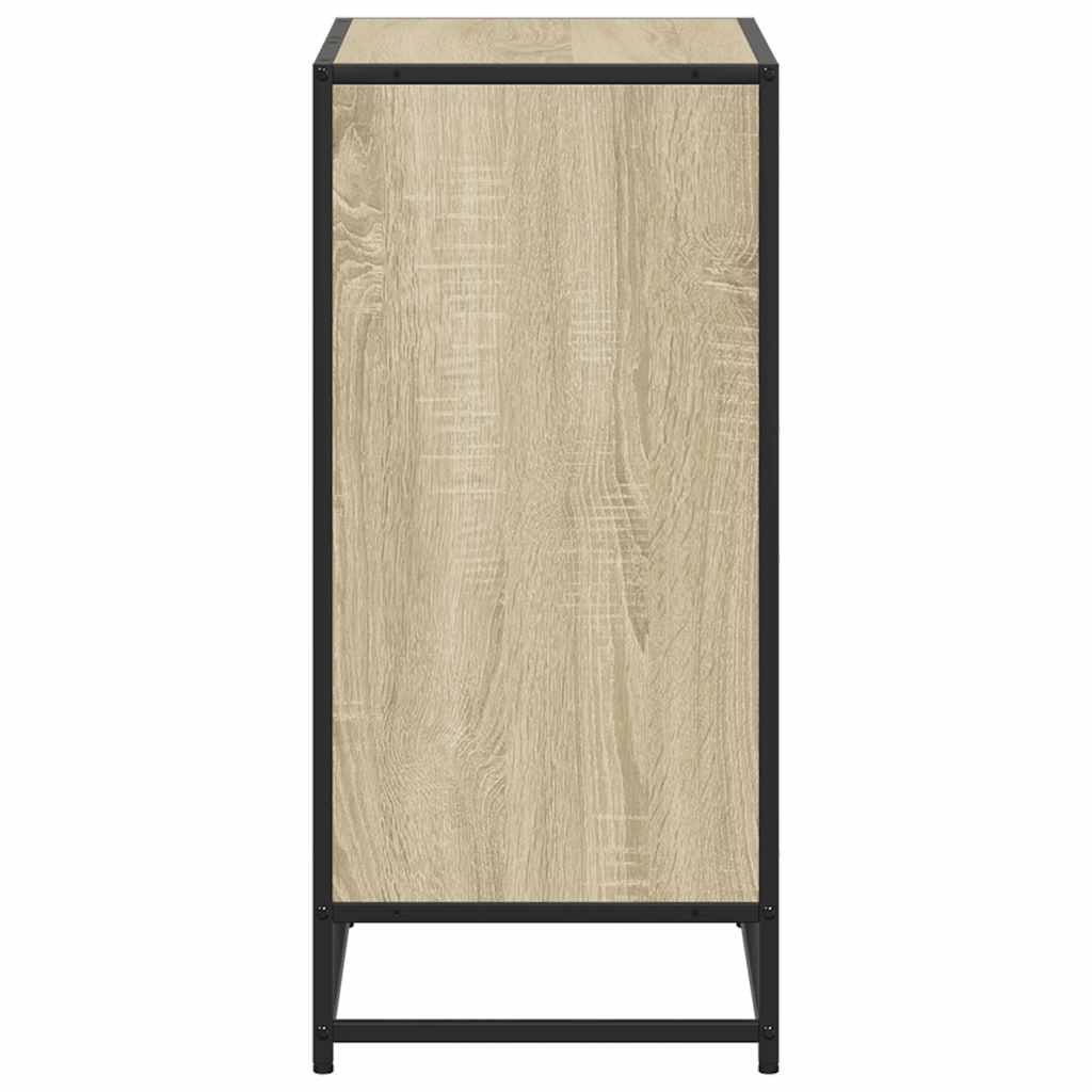 vidaXL Estantería madera de ingeniería color roble sonoma 60x35x76 cm