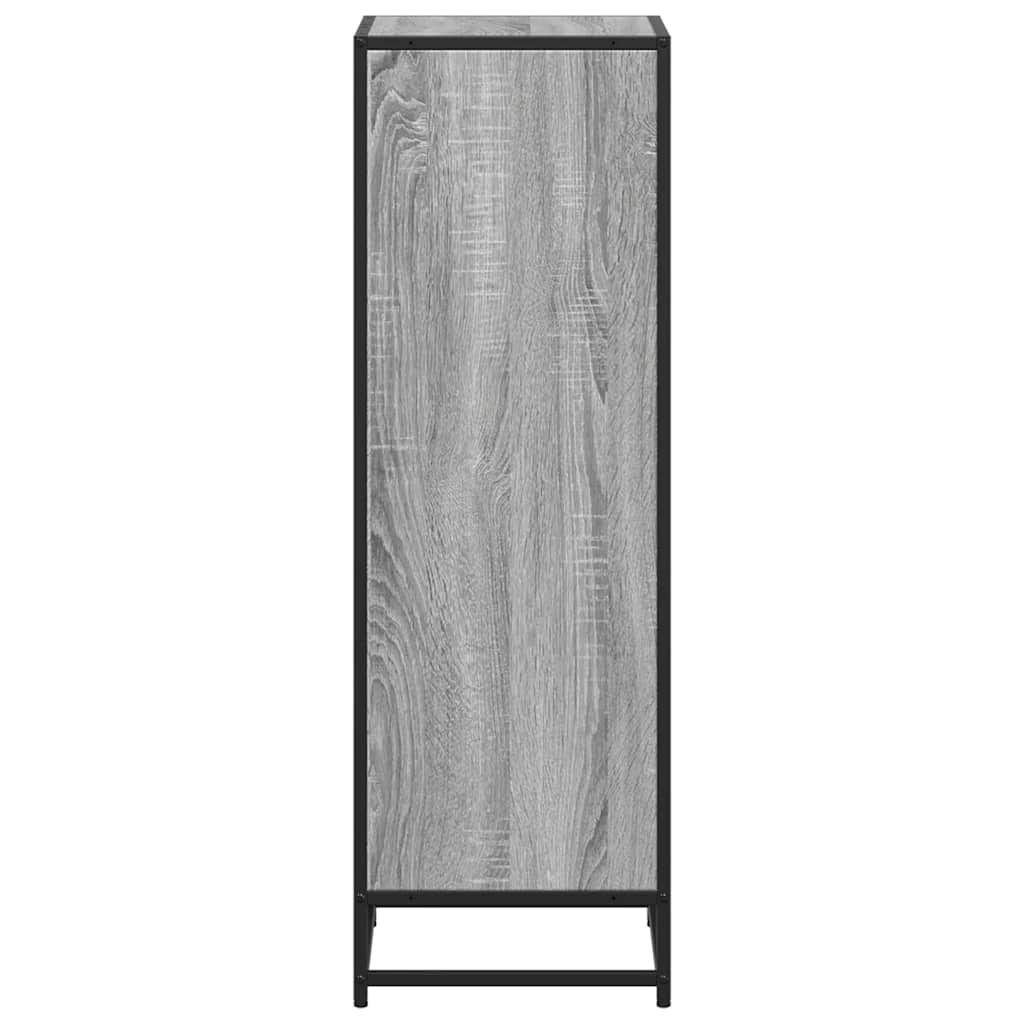 vidaXL Estantería madera de ingeniería color gris sonoma 40x35x107,5cm