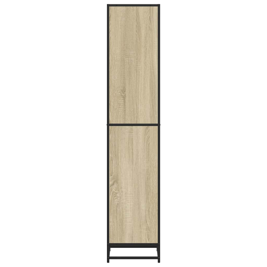 vidaXL Estantería madera contrachapada color roble 40x35x170,5 cm