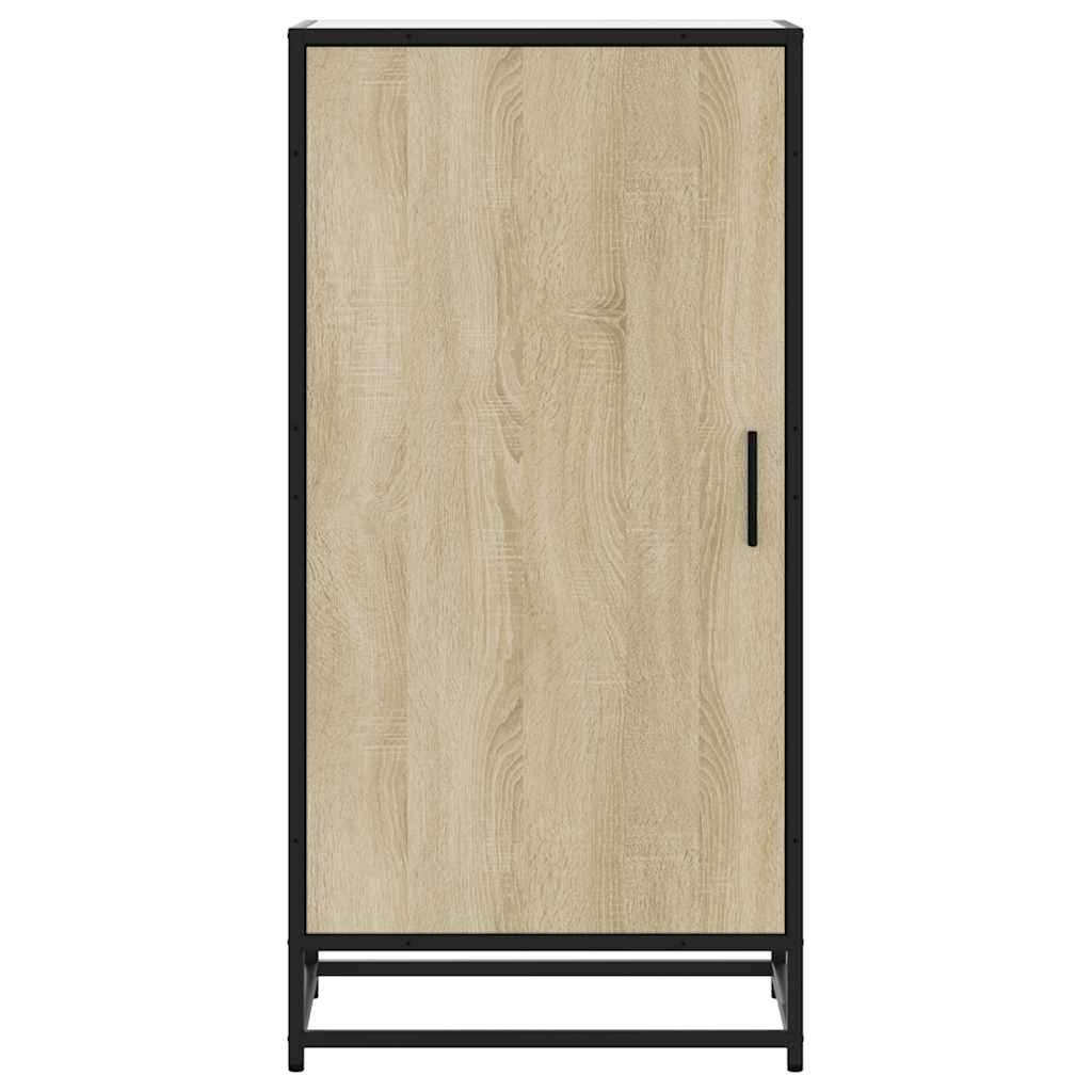 vidaXL Mueble zapatero madera contrachapada roble sonoma 48x38x97,5 cm