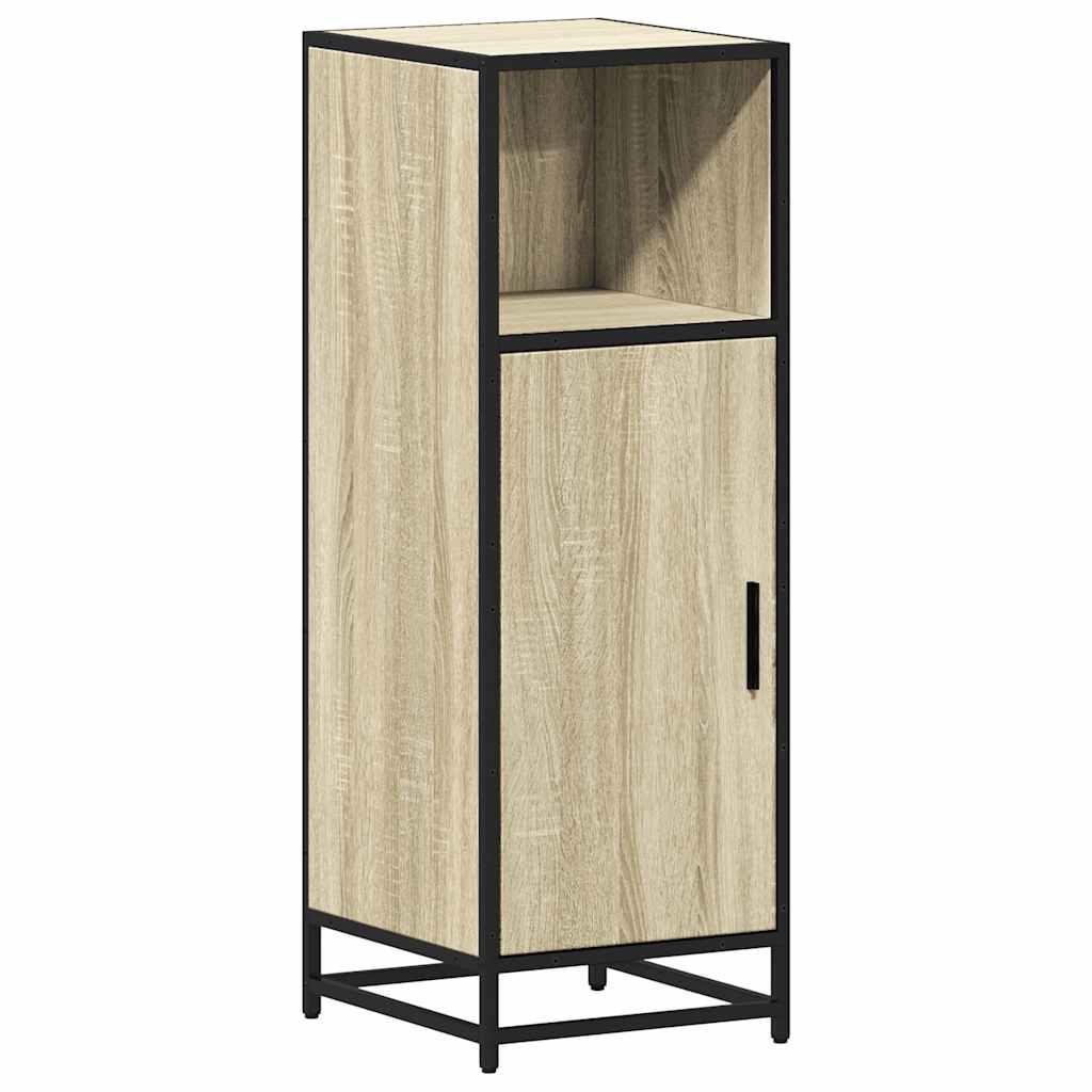 vidaXL Armario de baño madera contrachapada roble Sonoma 35x37,5x100cm