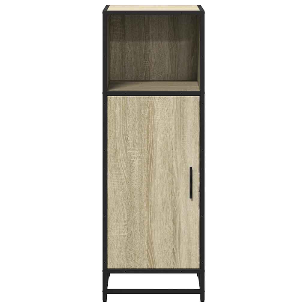 vidaXL Armario de baño madera contrachapada roble Sonoma 35x37,5x100cm