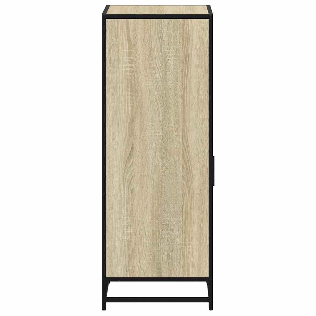 vidaXL Armario de baño madera contrachapada roble Sonoma 35x37,5x100cm