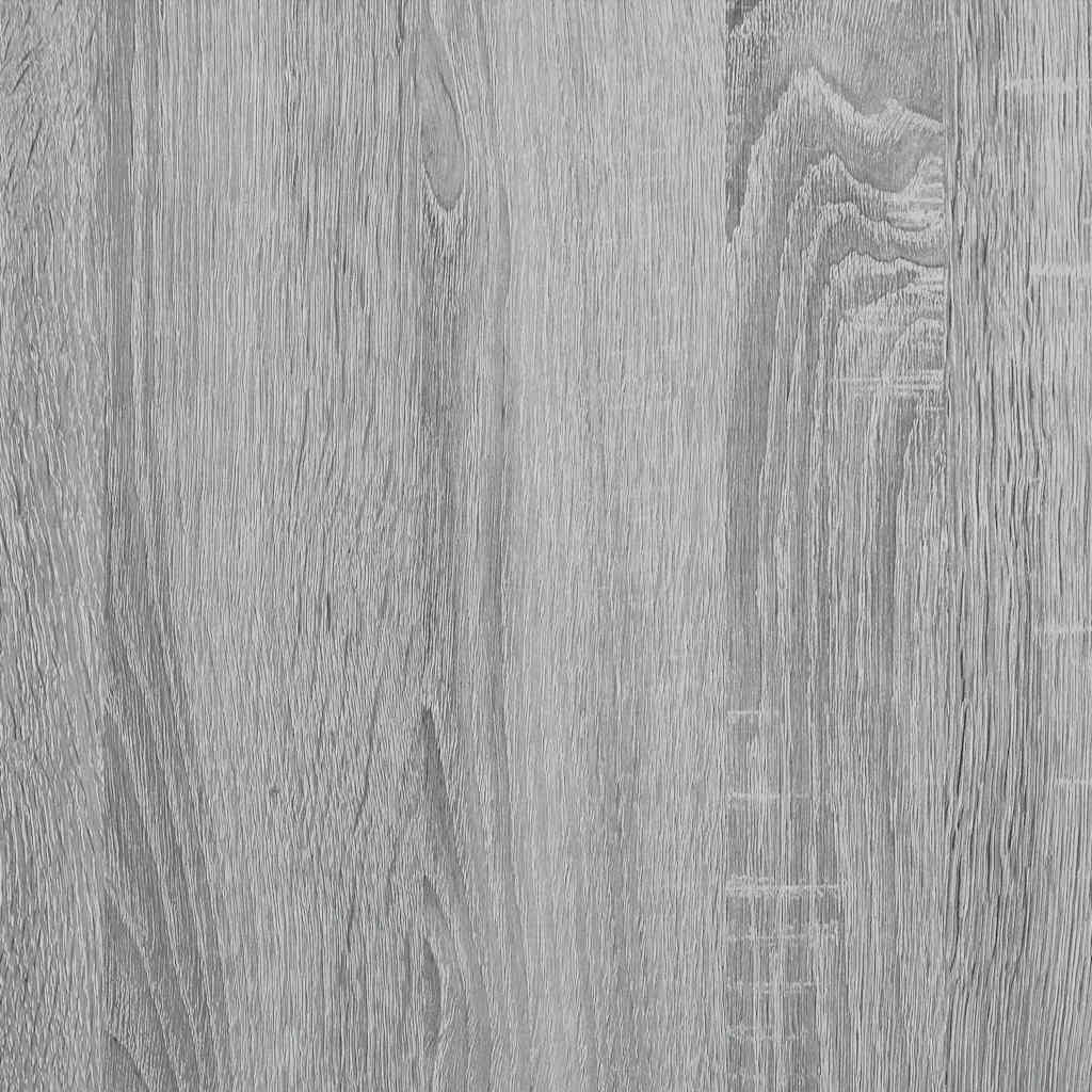 vidaXL Armario de baño madera contrachapada gris sonoma 35x37,5x100 cm