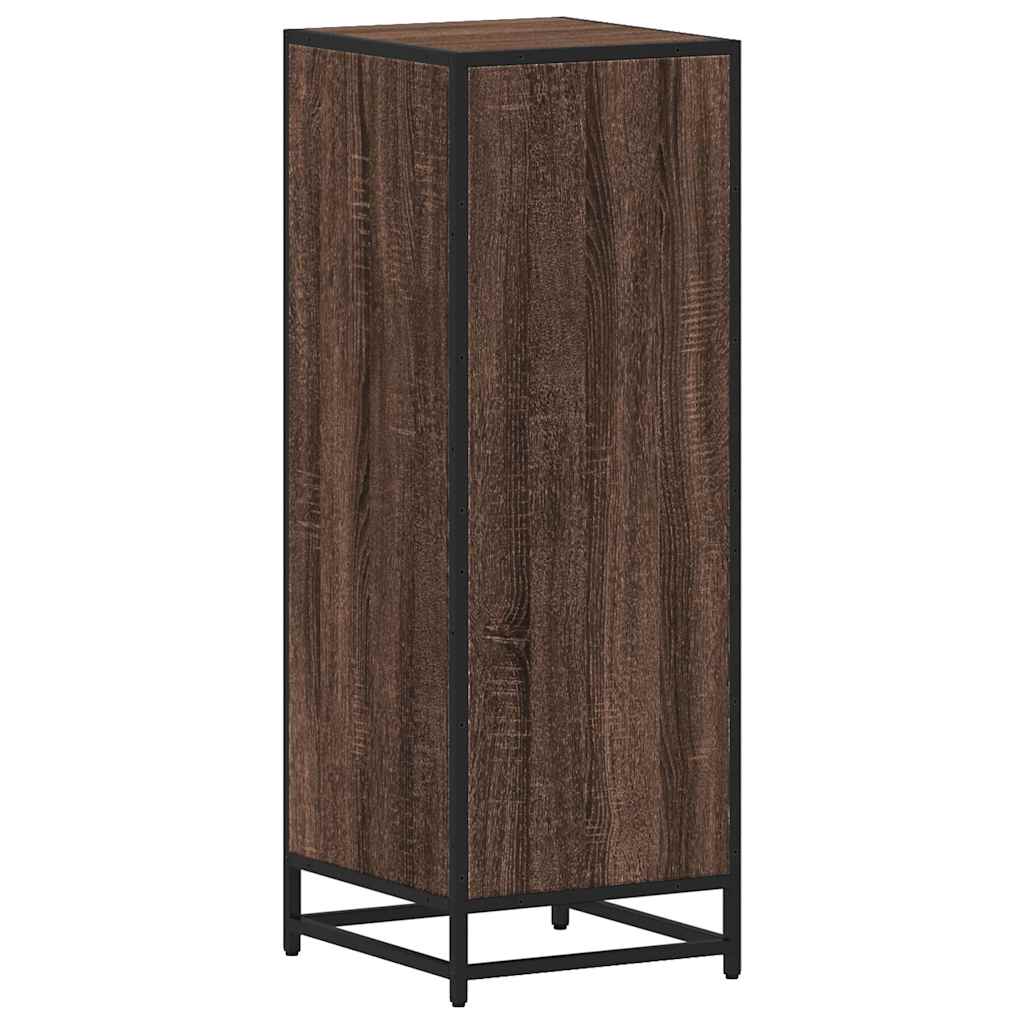 vidaXL Armario de baño madera contrachapada roble marrón 35x37,5x100cm