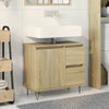 vidaXL Armario de baño madera contrachapada roble Sonoma 65x33x60 cm