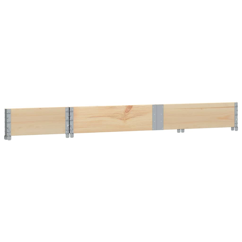 vidaXL Jardinera de madera maciza de pino 150x50 cm