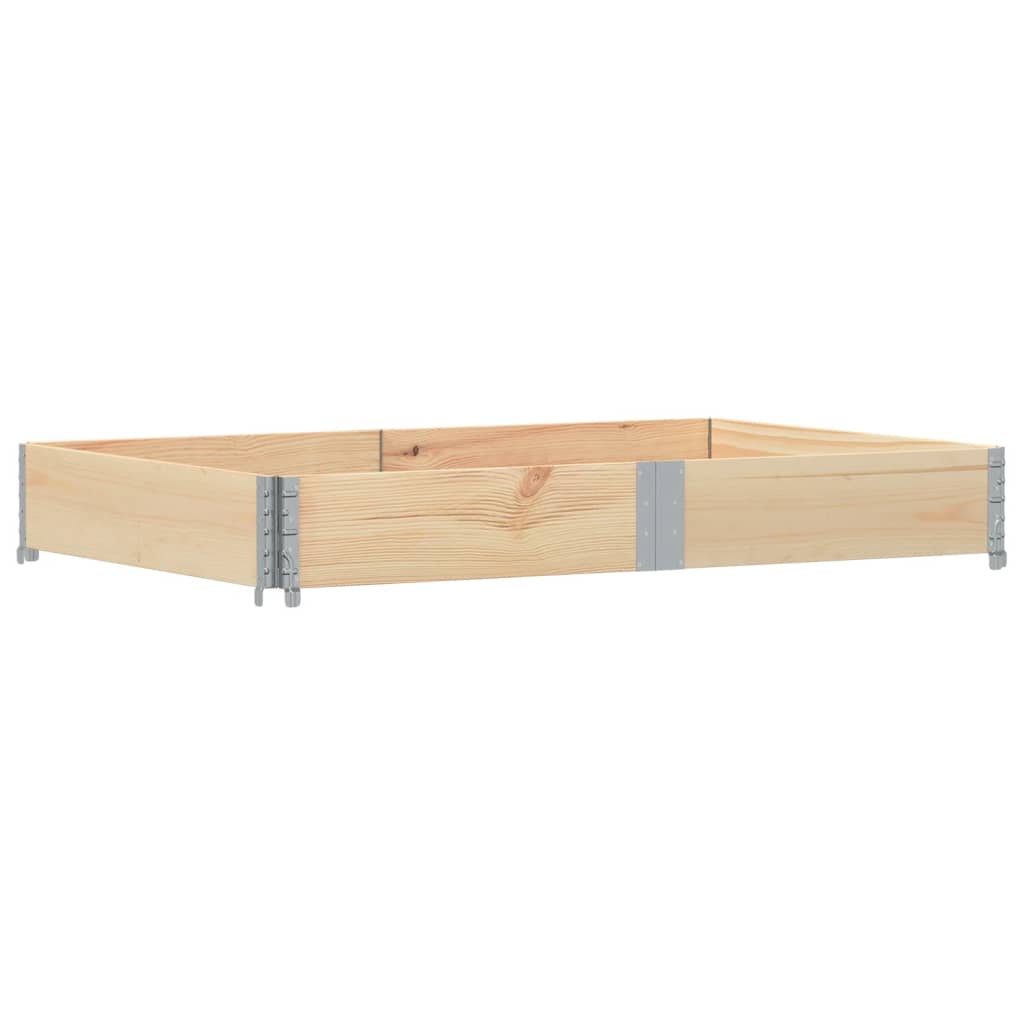 vidaXL Jardinera de madera maciza de pino 150x100 cm