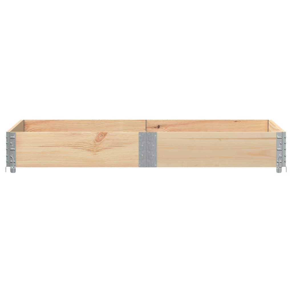 vidaXL Jardinera de madera maciza de pino 150x100 cm