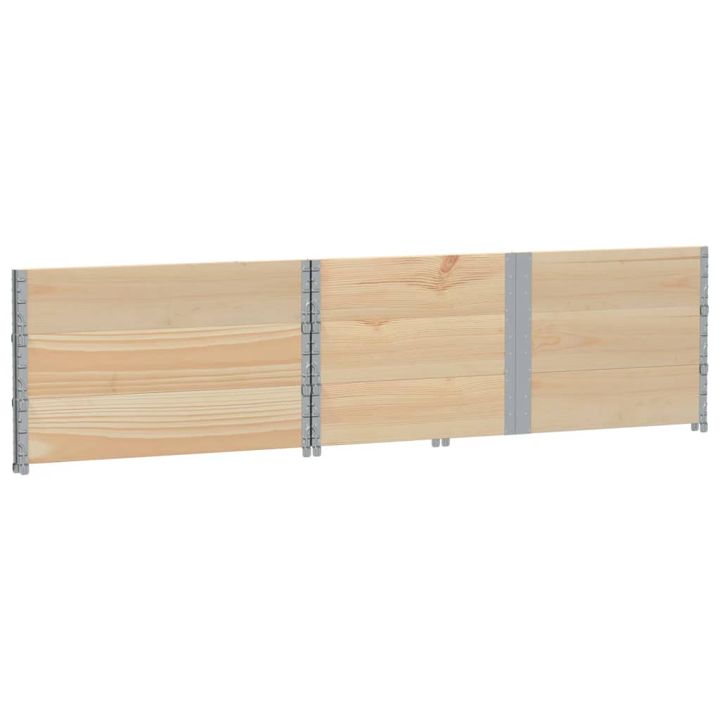 vidaXL Jardinera de madera maciza de pino 150x100 cm