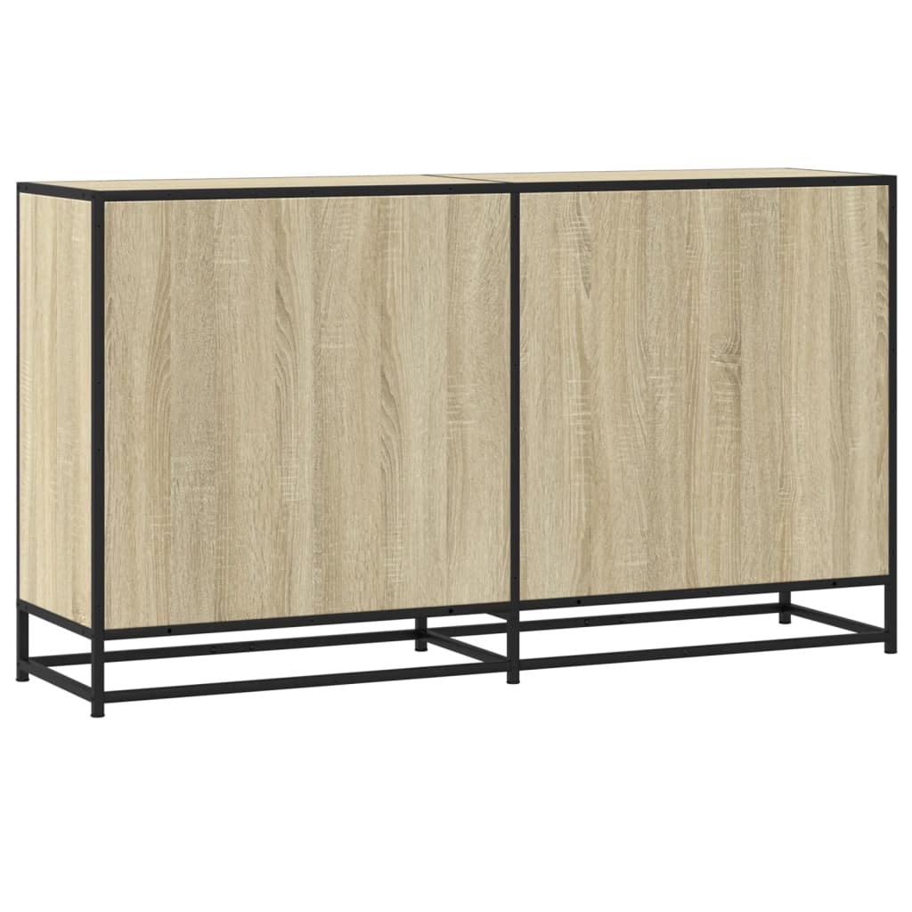 vidaXL Aparador madera de ingeniería roble Sonoma 134x35x76 cm