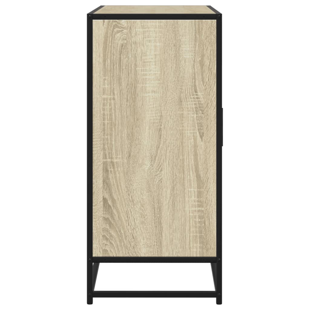 vidaXL Aparador de madera de ingeniería roble Sonoma 92x35x76 cm