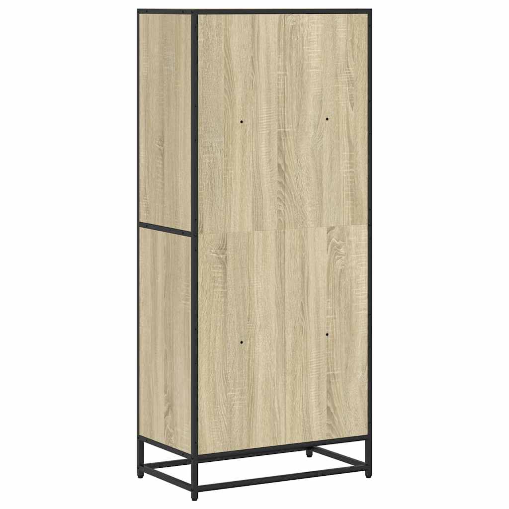 vidaXL Estantería de madera de ingeniería roble Sonoma 60x35x139 cm