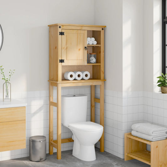 vidaXL Mueble de baño para lavadora Corona madera maciza de pino