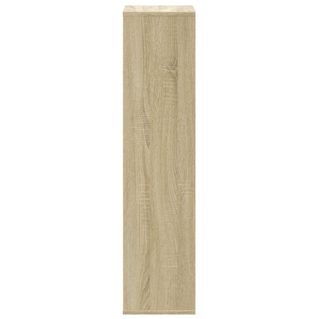 vidaXL Estantería de madera de ingeniería roble Sonoma 50x25x105 cm