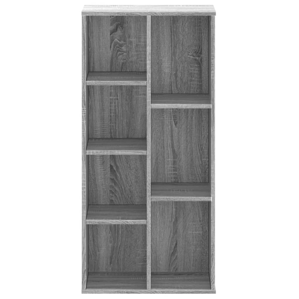 vidaXL Estantería de madera de ingeniería gris Sonoma 50x25x105 cm