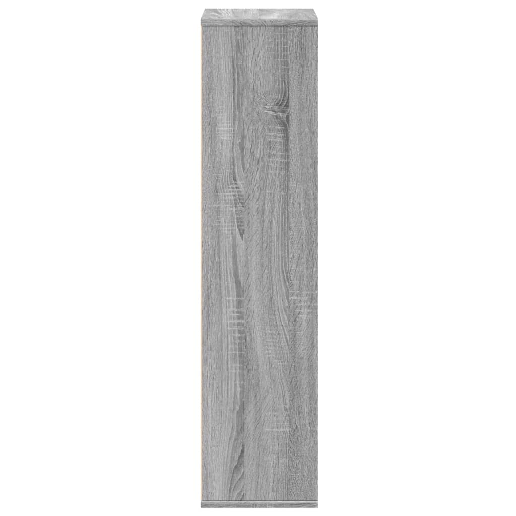 vidaXL Estantería de madera de ingeniería gris Sonoma 50x25x105 cm