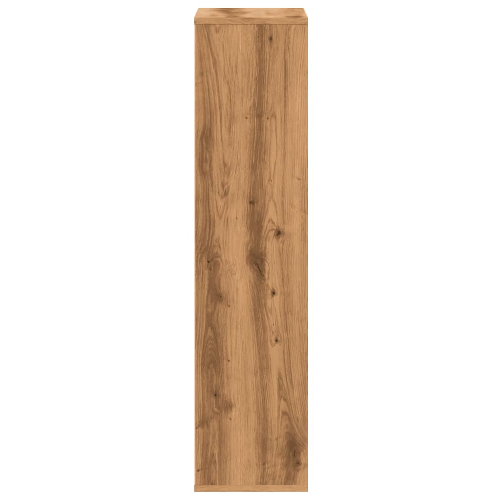 vidaXL Estantería de madera de ingeniería roble artesano 50x25x105 cm