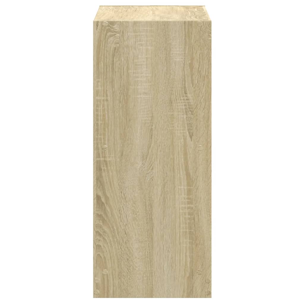 vidaXL Estantería madera de ingeniería roble Sonoma 68,5x32x75 cm