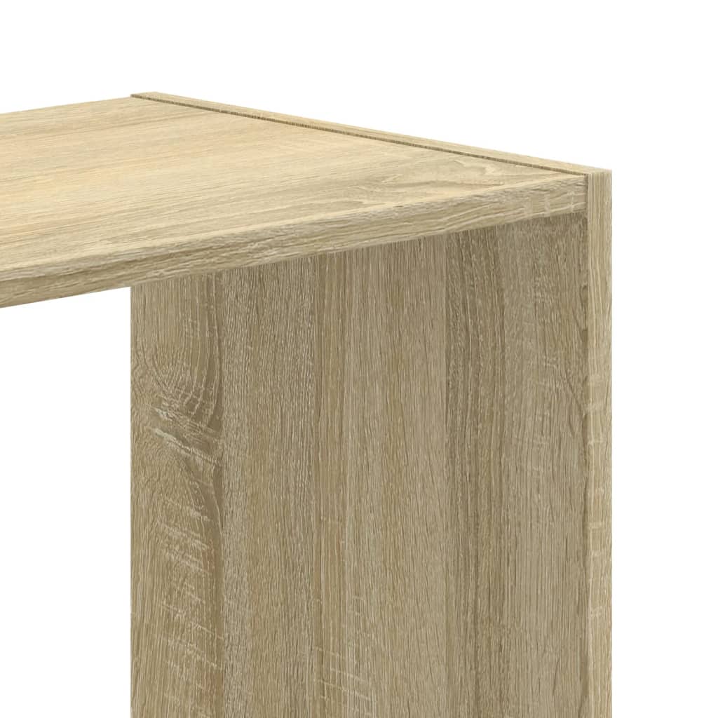 vidaXL Estantería madera de ingeniería roble Sonoma 68,5x32x75 cm