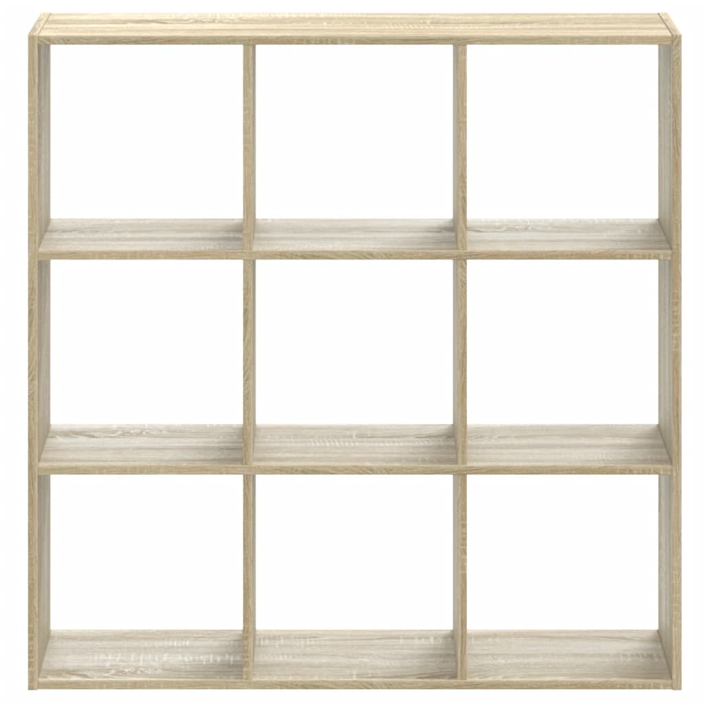 vidaXL Estantería madera de ingeniería roble Sonoma 102x32x102 cm