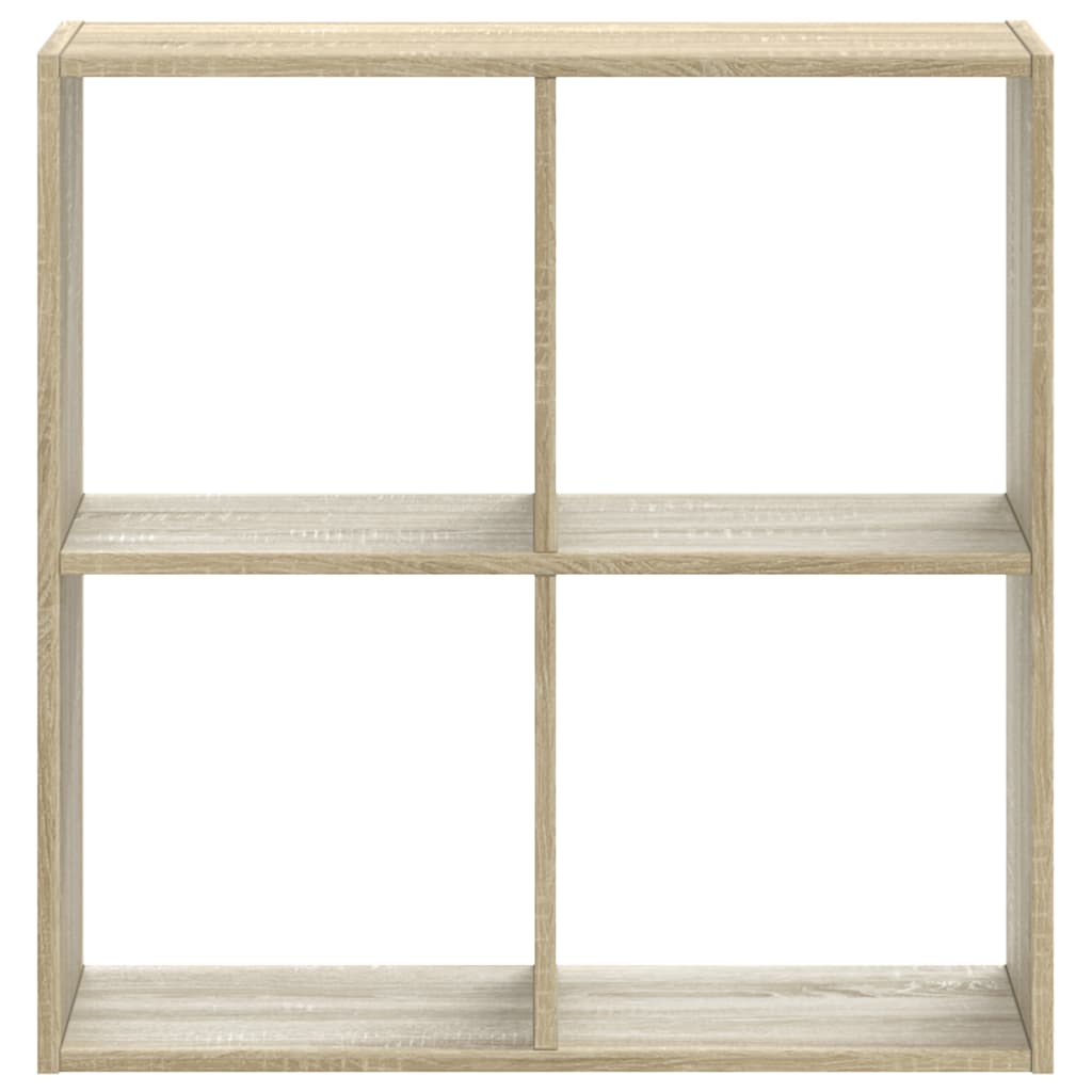 vidaXL Estantería madera de ingeniería roble Sonoma 68,5x32x68,5 cm