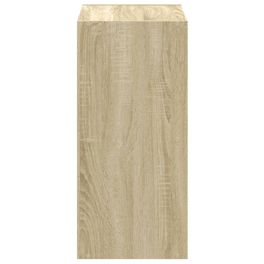 vidaXL Estantería madera de ingeniería roble Sonoma 68,5x32x68,5 cm