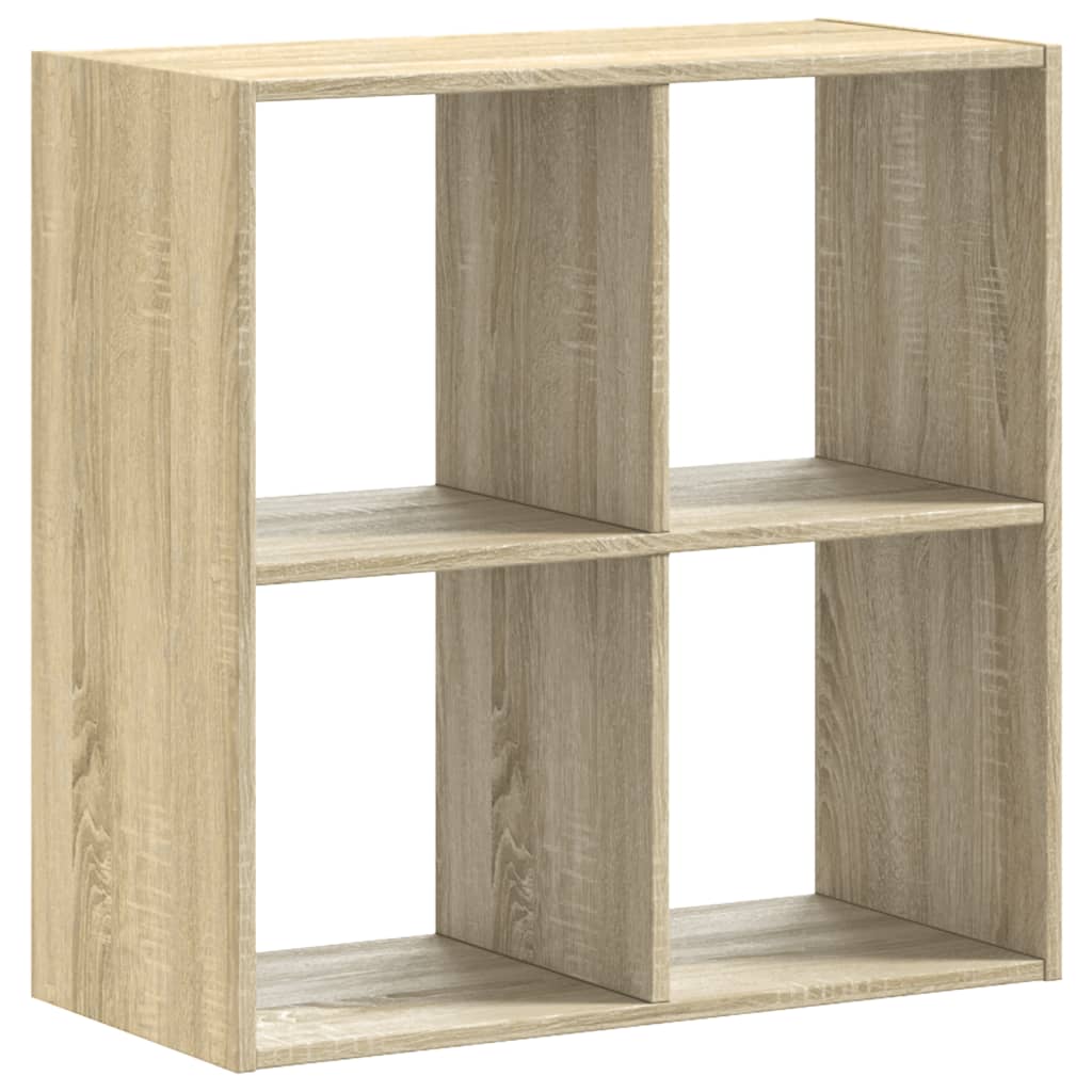 vidaXL Estantería madera de ingeniería roble Sonoma 68,5x32x68,5 cm