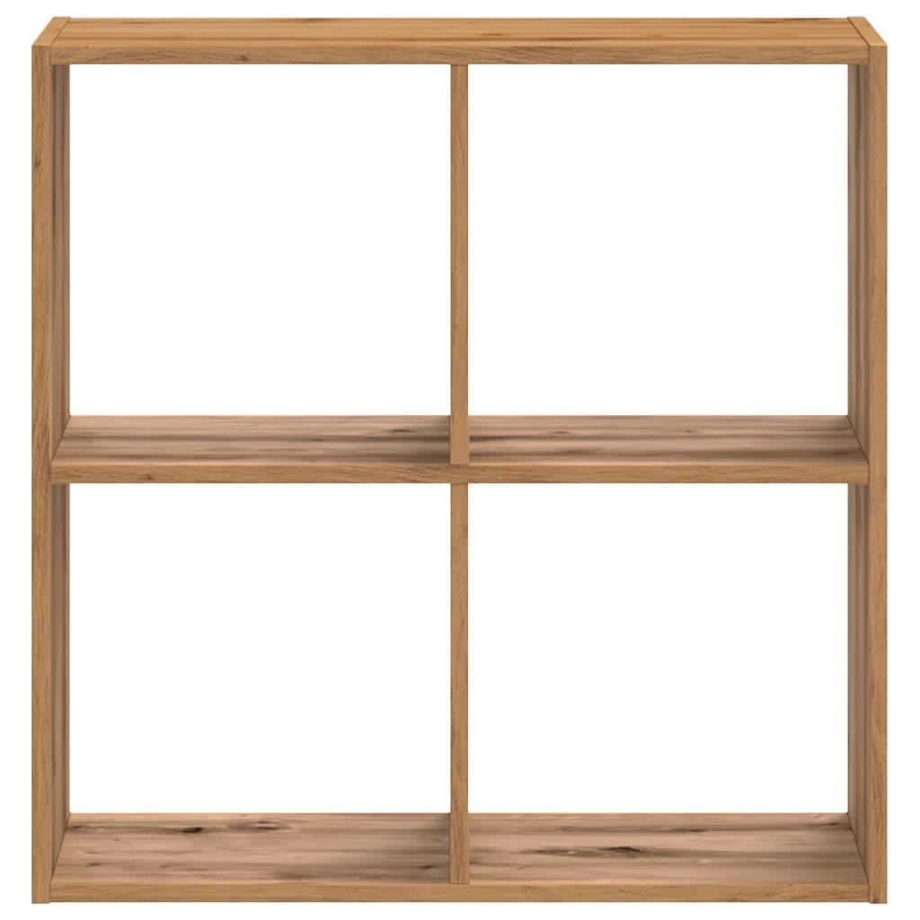 vidaXL Estantería de madera ingeniería roble artisian 68,5x32x68,5 cm