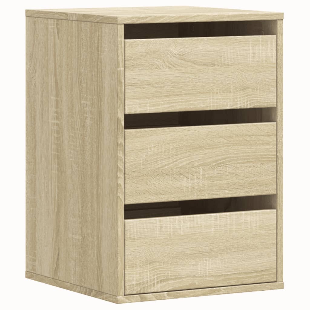 vidaXL Cajonera de esquina madera ingeniería roble Sonoma 40x41x58 cm