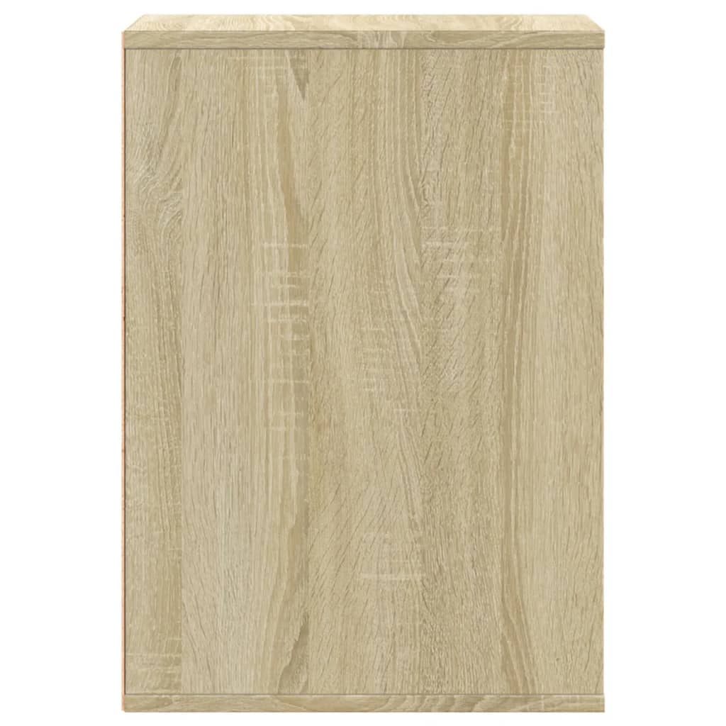 vidaXL Cajonera de esquina madera ingeniería roble Sonoma 40x41x58 cm