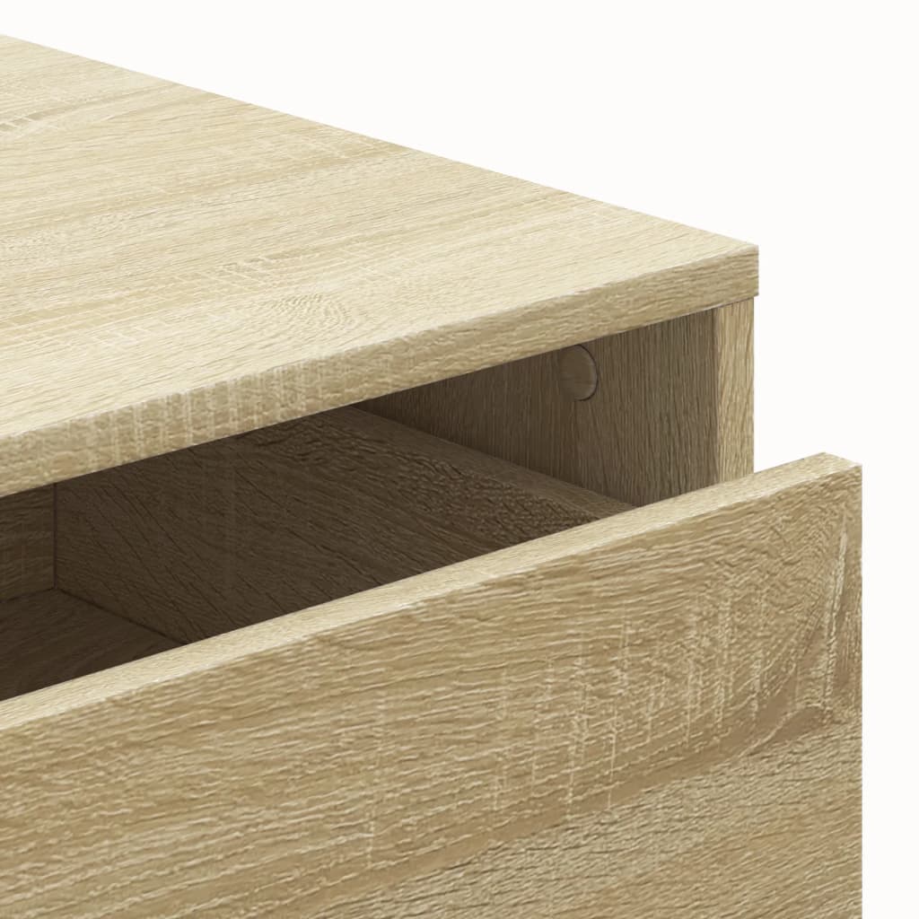 vidaXL Cajonera de esquina madera ingeniería roble Sonoma 40x41x58 cm