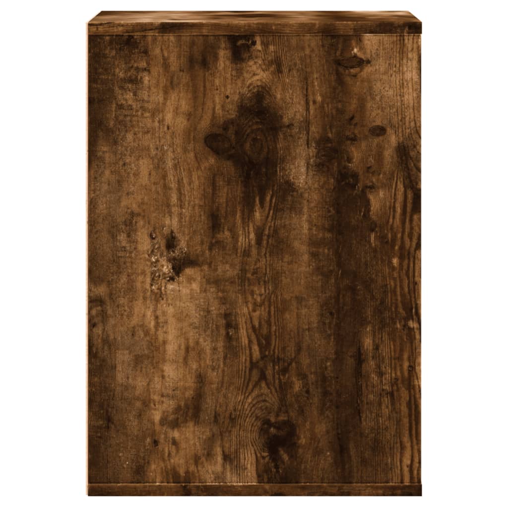 vidaXL Cajonera de esquina madera ingeniería roble ahumado 40x41x58 cm