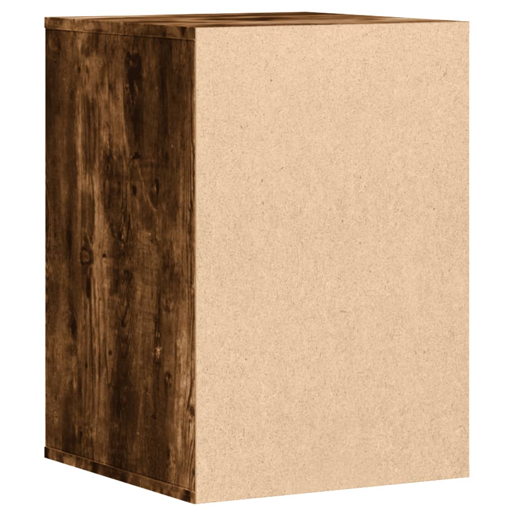 vidaXL Cajonera de esquina madera ingeniería roble ahumado 40x41x58 cm