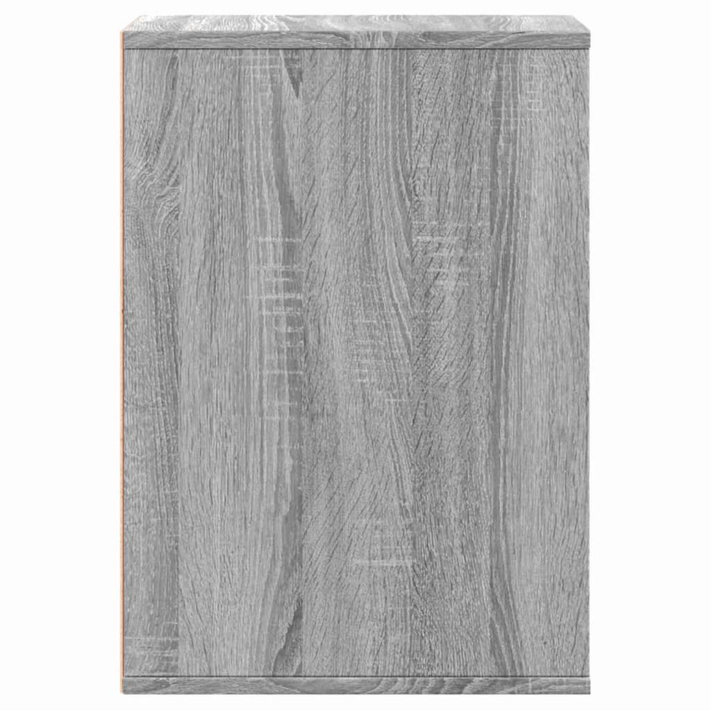 vidaXL Cajonera de esquina madera ingeniería gris Sonoma 40x41x58 cm